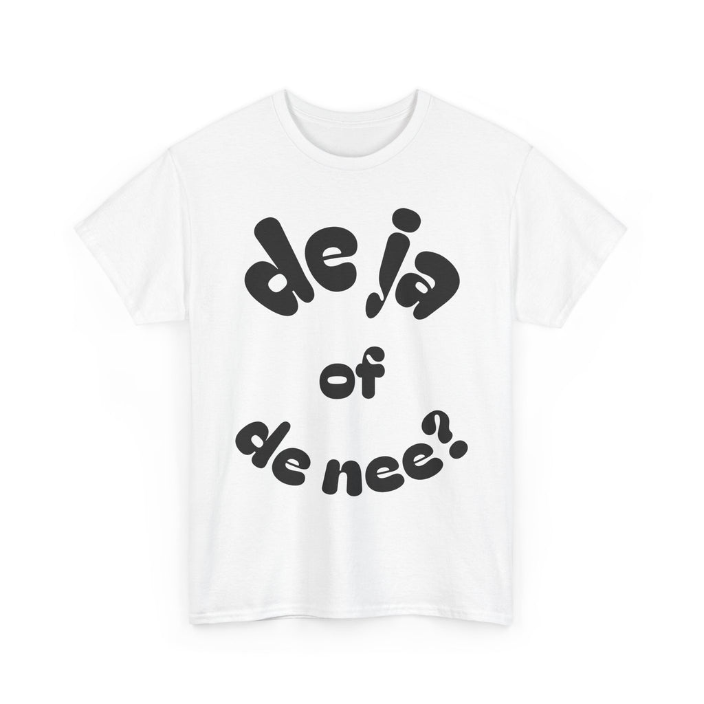 Deja Vu Unisex Heavy Cotton Tee - Trendy Graphic Shirt, Casual Wear, Gift Idea, Statement Tee, Fun Fashion